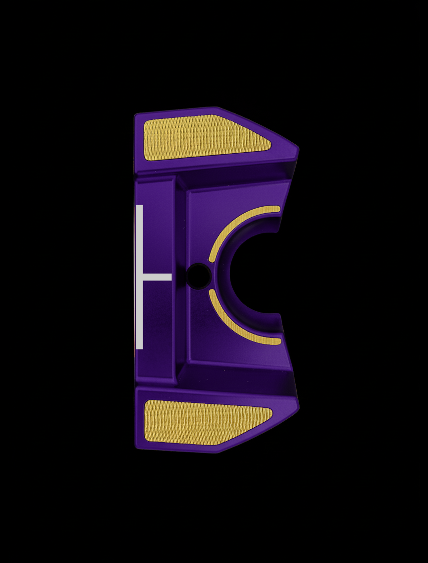 Z-Stroke Renegade Brass Zero Torque Putter Z-Stroke Renegade Purple Brass Zero Torque Putter Mallet